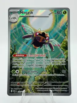 Ninjask - 137/132 Mega Evolution Holo Illustration Rare Pokemon Tcg Card En 2025 - Image 1