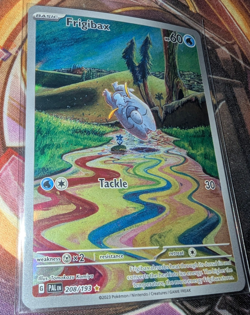 Frigibax 208/193 Illustration Rare - IR Full Art - Pokemon Paldea Evolved - NM - Image 1