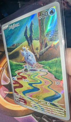 Frigibax 208/193 Illustration Rare - IR Full Art - Pokemon Paldea Evolved - NM - Image 3
