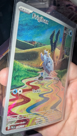 Frigibax 208/193 Illustration Rare - IR Full Art - Pokemon Paldea Evolved - NM - Image 4