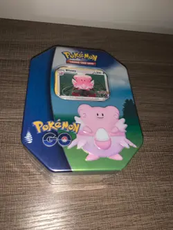Pokemon Pokemon GO Tin Blissey Sword & Shield Factory Sealed - Image 1