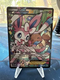 NEAR MINT Pokemon TCG Sylveon EX Full Art RC32-32 Generations Radiant Collection - Image 1