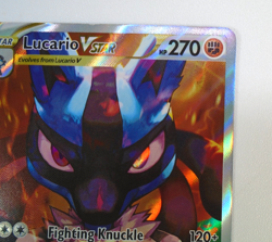 Lucario VStar Holo Pokemon TCG Crown Zenith SWSH291 Promo NM - Image 4
