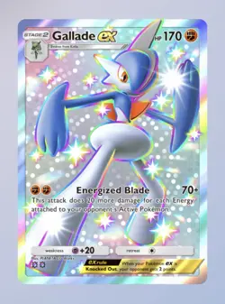 SHINY GALLADE EX HOLO FULL ART POKEMON TCG POCKET READ DESCRIPTION - Image 1