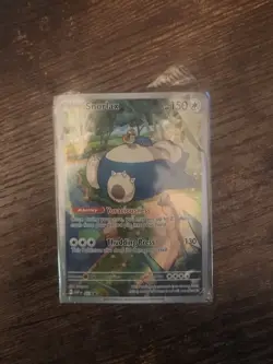 Pokemon TCG Snorlax 051 Black Star Promo Sealed 151 Scarlet & Violet Holo Card - Image 1