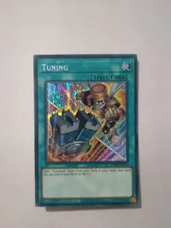MP24-EN055 Tuning Alternate Artwork Prismatic Secret Rare 1st Ed YuGiOh - Image 1