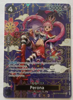 Perona OP06-093 (SP) Alt Art OP14 Azure Sea's Seven One Piece English - Image 1