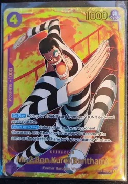 Mr.2 Bon Kurei (Bentham) EB01-061 SEC (REPRINT) One Piece TCG ENGLISH - Image 1