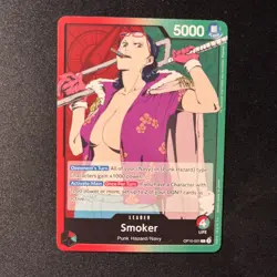 Smoker - OP10-001 - Leader - English - Near Mint - One Piece CCG - Image 1