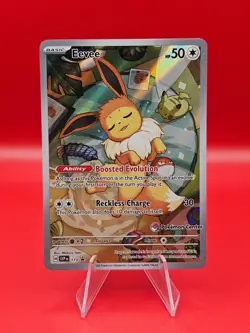 Pokemon Center Eevee Stamped Promo Prismatic Evolutions PC ETB Exclusive SVP 173 - Image 1