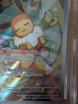 Eevee SVP 173 Pokemon Center Stamped Promo - Graded Ace 9 - Prismatic Evolutions - Image 2