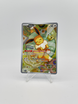 Pokemon TCG Prismatic Evolutions - Eevee Promo SVP-173 (Pokemon Center Stamped) - Image 1