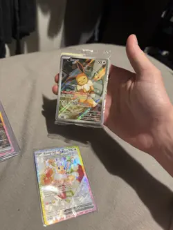 Pokemon TCG Prismatic Evolutions - Eevee Promo SVP-173 (Pokemon Center Stamped) - Image 2
