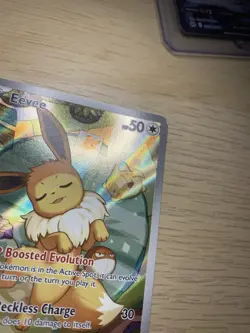Eevee SVP 173 Pokemon Center Stamped | Pokemon Prismatic Evolutions ETB Promo - Image 2