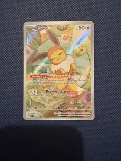 Prismatic Evolutions - Eevee Promo SVP-173 (Pokemon Center Stamped) NM - Image 1