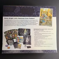 Pokemon TCG Paldean Fates Pokemon Center Elite Trainer Box ETB Factory Sealed - Image 2