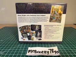 Pokemon TCG Paldean Fates Factory Sealed Pokemon Center ETB Elite Trainer Box - Image 3