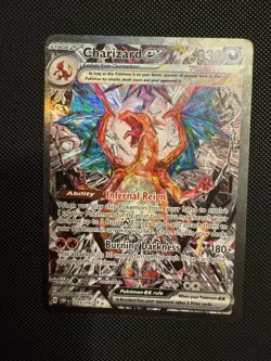 Pokemon TCG Charizard ex SIR 223/197 SV03: Obsidian Flames - Near Mint - Image 1