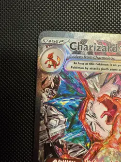 Pokemon TCG Charizard ex SIR 223/197 SV03: Obsidian Flames - Near Mint - Image 2