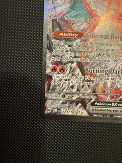 Pokemon TCG Charizard ex SIR 223/197 SV03: Obsidian Flames - Near Mint - Image 4