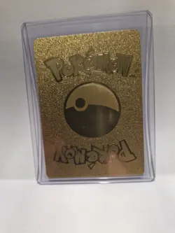 Pokemon TCG Fan Art - Charmander, Charmelon & Charizard GX, Gold Foil Card - Image 3