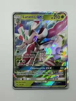 Lurantis GX Holo Ultra Rare Pokemon TCG Card Sun & Moon Base Set 15/149 - Image 1