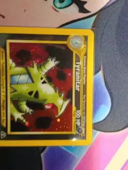 Pokemon TCG Tyranitar Holo Rare Card 12/75 Neo Discovery WOTC NM/LP++ Vintage - Image 3