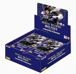 One Piece TCG Royal Blood OP-10 Booster Box ENGLISH (SEALED) **SLIGHT DAMAGE** - Image 1