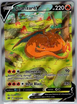 Charizard V - SWSH260 SWSH: Sword & Shield Promo Cards - Pokemon Card - NM - Image 1