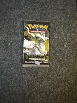 2013 Pokemon Black & White Legendary Treasures Booster Pack Sealed Reshiram Art - Image 1
