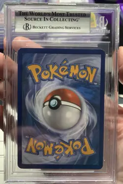 2016 POKEMON XY PROMO BREAK EVOLUTION BOX LUGIA #XY156 HOLO PROMO BGS 7 - Image 2