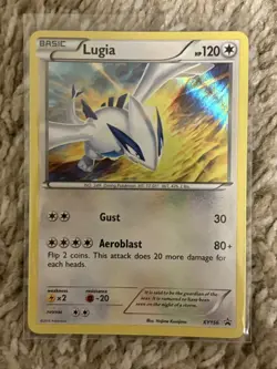 Pokemon TCG Lugia XY156 XY Black Star Promo Holo LP - Image 1