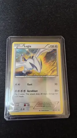 Pokemon TCG Lugia XY156 Holo XY Promos MP/HP - Image 2