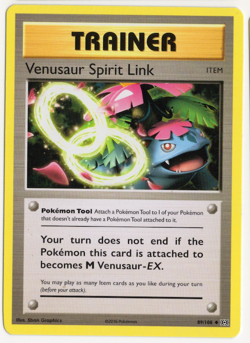 Venusaur Spirit Link 89/108 Evolutions Pokemon Card - Image 1