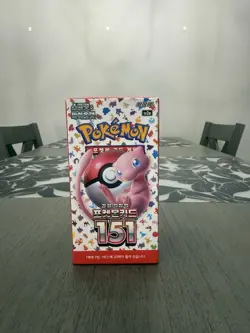 Pokemon Card Scarlet&Violet 151 Booster Box sv2a Sealed Korean ver. (US seller) - Image 1
