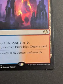 MTG Card - 1x Fiery Islet - Modern Horizons - NM/LP - Rare - Magic The Gathering - Image 4