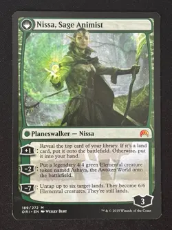 1x MTG Nissa, Vastwood Seer - Magic Origins (ORI) #189 - Magic the Gathering - Image 2