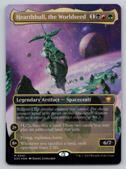 Hearthull, the Worldseed FOIL Extended Art - Commander: Edge of Eternities MTG - Image 1