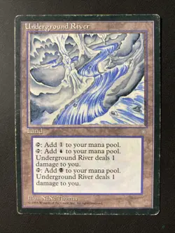 Mtg Underground River - Ice Age HP - Image 1