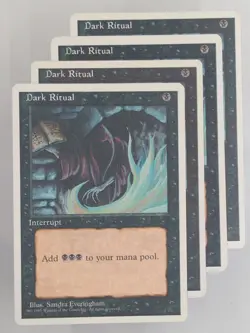 4x Dark Ritual 4th Edition NM Small Seller 💌 Fast Free Shipping! - Image 1