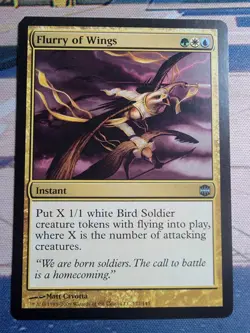 Flurry of Wings - Alara Reborn - NM - MTG - ARB - Image 1
