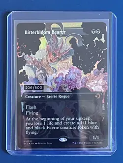 Bitterbloom Bearer - Serialized Foil - #206/500 - Lorwyn Eclipsed - Image 3