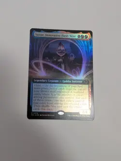 MTG - Sanar, Innovative First-Year (Extended Art Foil)- Lorwyn Eclipsed NM/M Con - Image 1