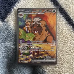 Pokemon Arven's Mabosstiff ex 235/182 Destined Rivals Holo Special Illustration… - Image 1