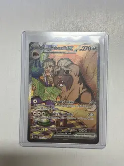 Arven's Mabosstiff ex 235/182 Destined Rivals Special Illustration Rare Pokemon - Image 1