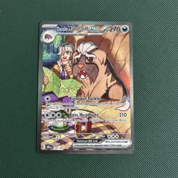 Arven's Mabosstiff ex 235/182 Destined Rivals Special Illustration Rare Pokemon - Image 1