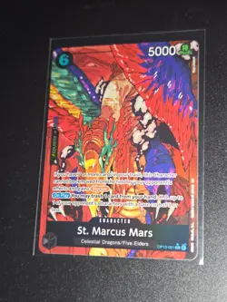 St. Marcus Mars Rare Alt Art - OP13-091 Carrying On His Will - Image 1