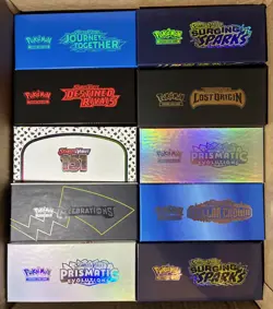 26x Empty Assorted Pokemon Elite Trainer Boxes (ETBs) ** Less Than $2 Per Box** - Image 1