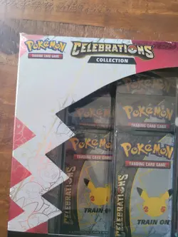 Pokemon TCG: Celebrations Collection Box [Dark Sylveon V ) Little Tear On Box 820650809392 - Image 3