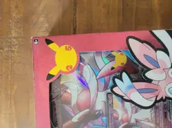 Pokemon TCG: Celebrations Collection Box [Dark Sylveon V ) Little Tear On Box 820650809392 - Image 4